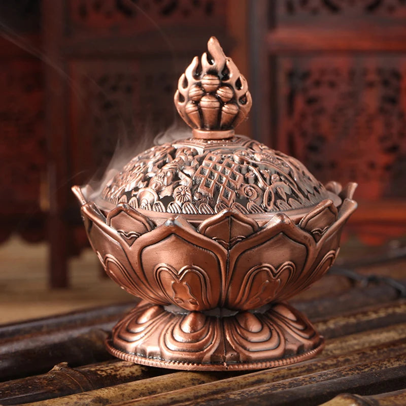 Bakhoor Lotus Flower Incense Burner