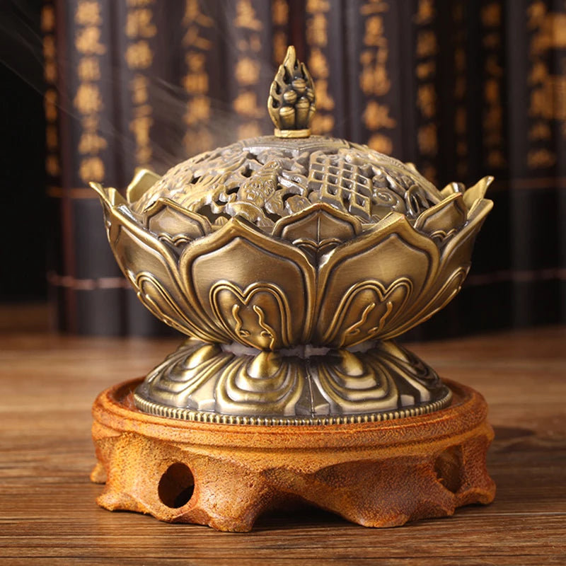 Bakhoor Lotus Flower Incense Burner