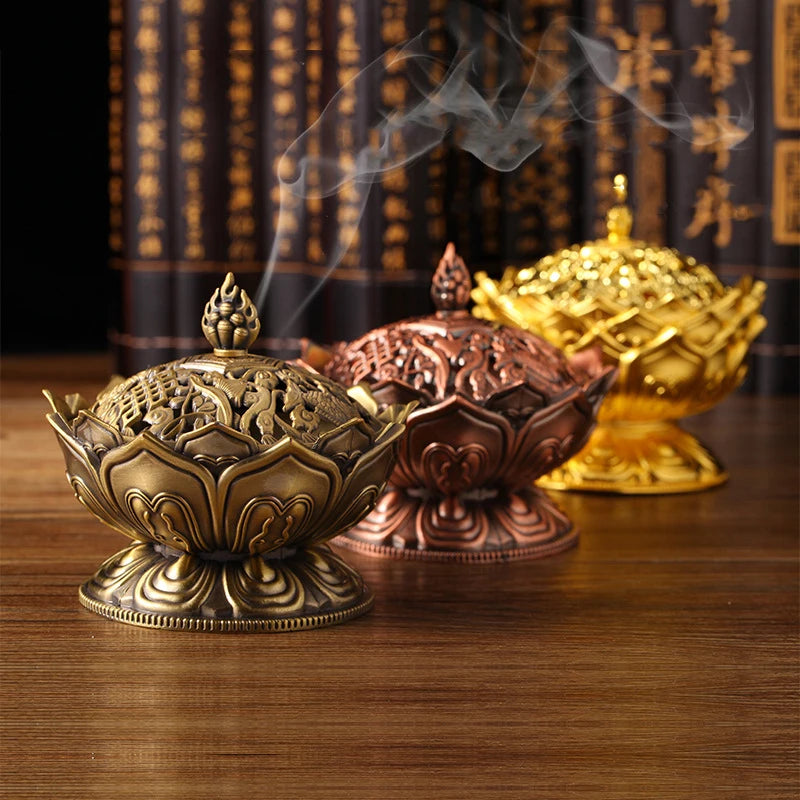 Bakhoor Lotus Flower Incense Burner