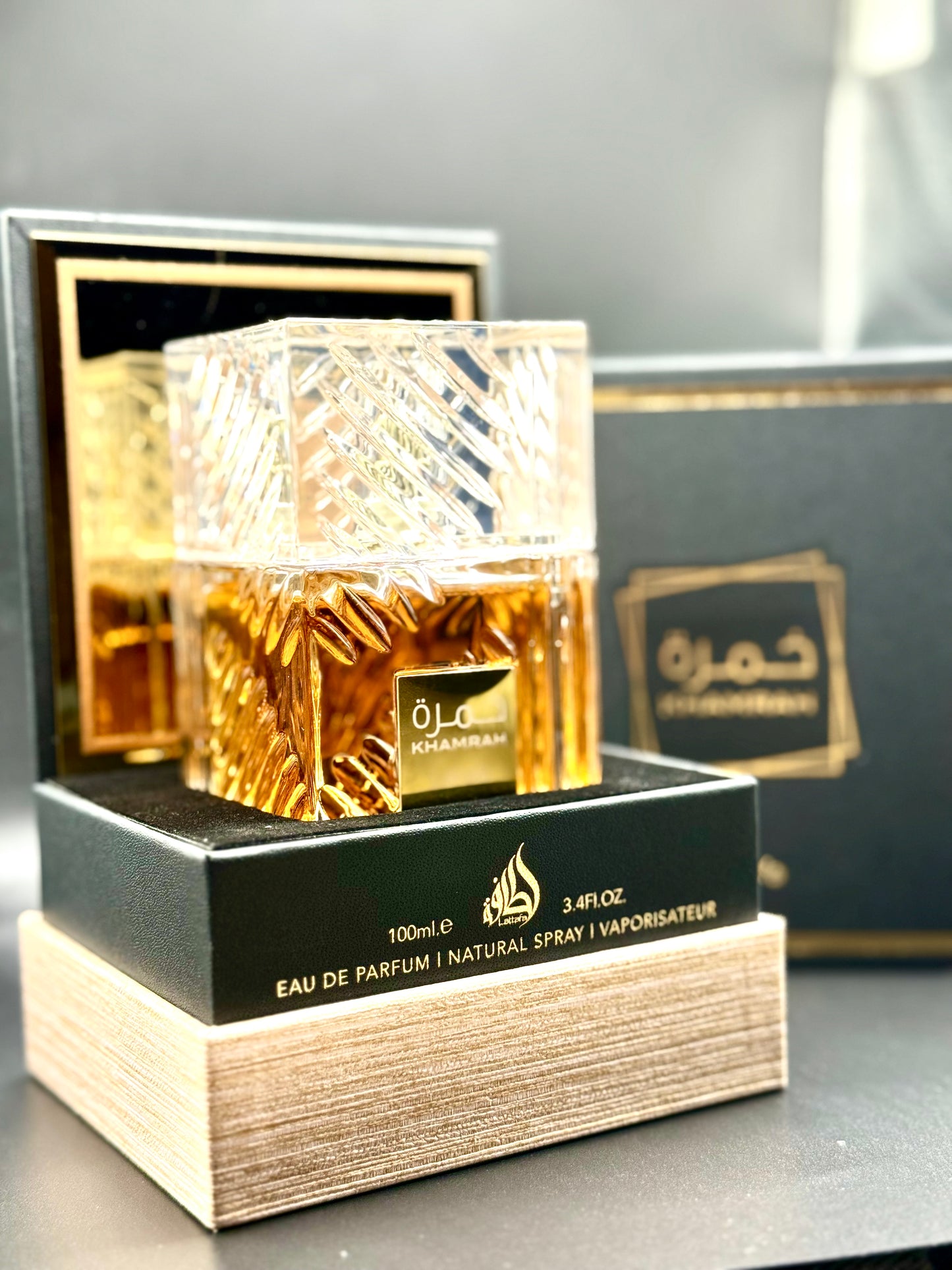 Lattafa Khamrah EDP-100ml (3.4oz)