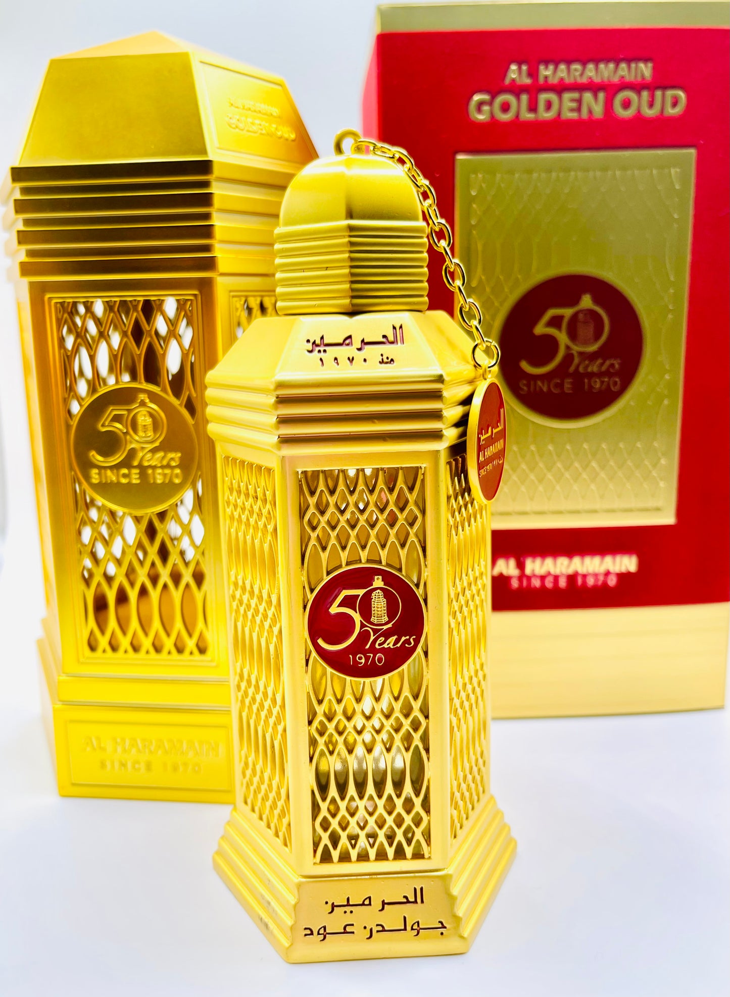 AL HARAMAIN GOLDEN OUD SPRAY 100 ML|50 YEARS|