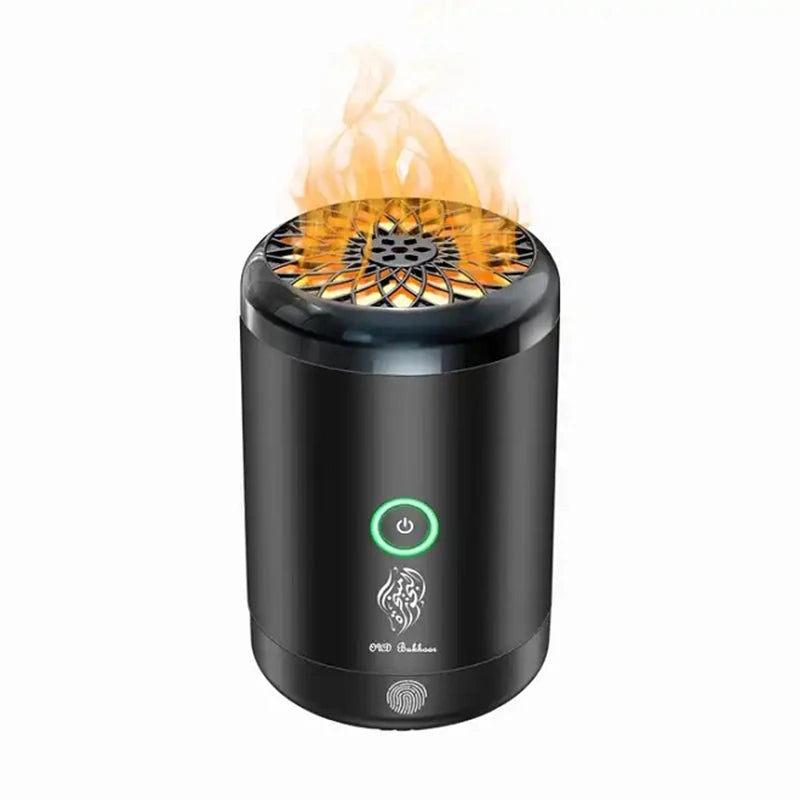 Arabic Incense Burner Electronic Portable Comb Bakhoor Burner Muslim Dukhoon Aroma Diffuser USB Rechargeable Oud Burning Holder